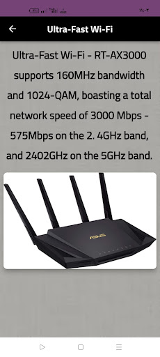 ASUS RT-AX58U Router guide Screen 2