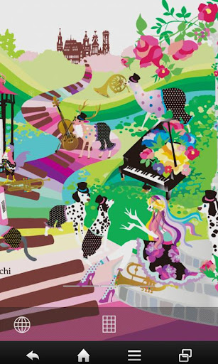 Android application Let's Jam!!ライブ壁紙 screenshort