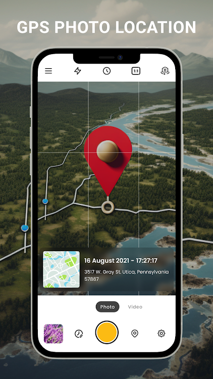 GPS Camera with Time Stamp - New - (Android)