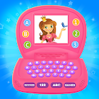 Girls Princess Pink Computer 20.0