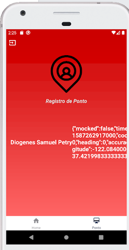 Android application BOMBEIROS screenshort