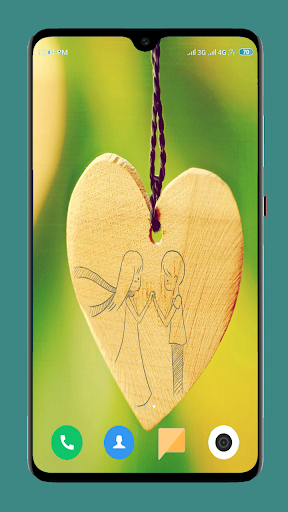 Android application Heart Wallpaper 4K screenshort
