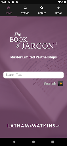 Android application The Book of Jargon® - MLP screenshort