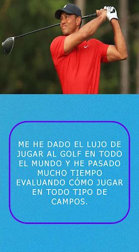 Tiger Woods frases Screen 3