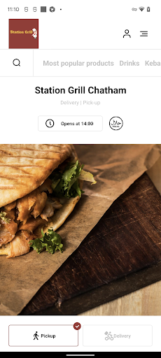 Android application Station Grill Chatham screenshort