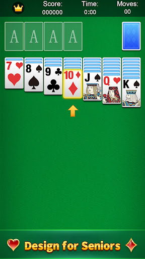 First Time Playing Solitaire On Google Play Games App!! 