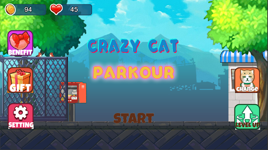 Crazy Cat Parkour