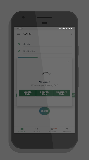 CAPO - Carpool Community Screen 2