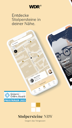 Android application Stolpersteine NRW screenshort