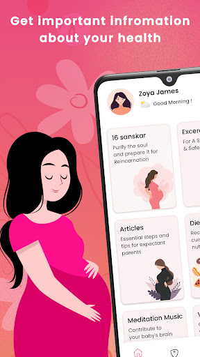 Android application Garbh Sanskar screenshort