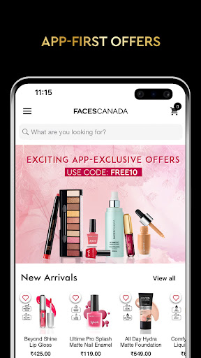 Faces Canada: Shop Makeup Screen 2