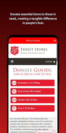 Salvation Army Virginia Penins Screen 3