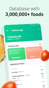 Calorie counter & Food tracker Screenshot