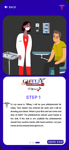 Proper Venipuncture Screen 3