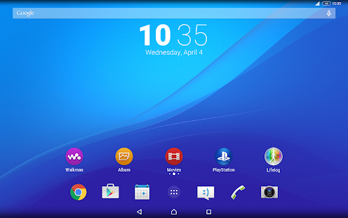 Back to Lollipop Xperia Theme for those who boring