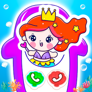 Baby Mermaid Phone Girl Games apk