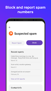 Hiya: Spam Blocker & Caller ID Screenshot