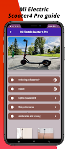 Mi Electric Scooter4 Pro guide