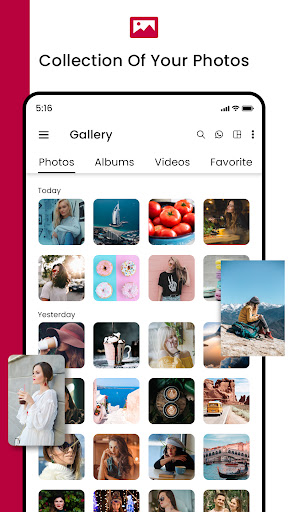 Android application Gallery screenshort