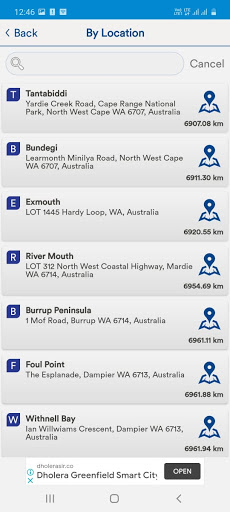 Australian Boat Ramp Finder Screen 3