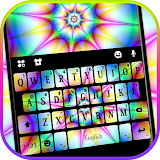 Tie Dye Spiral Keyboard Theme icon