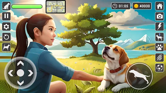Virtual Pet Dog Simulator Game