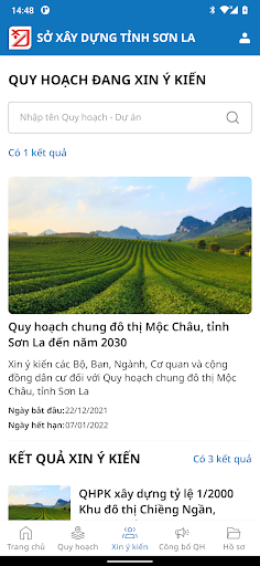 Hệ thống GIS Sơn La Screen 2