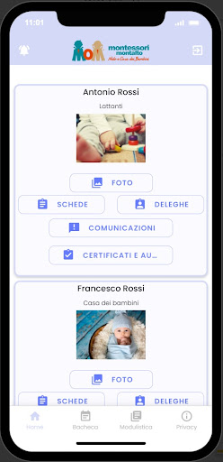 MoM APP Screen 3