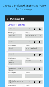 Multilingual TTS