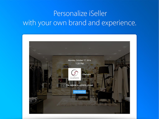 Android application iSeller POS for Retail screenshort