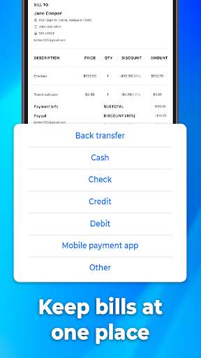 BillUp - Easy Invoice Maker screenshot 5