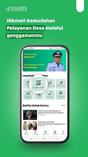 Android application Digital Desa App by DIGIDES screenshort
