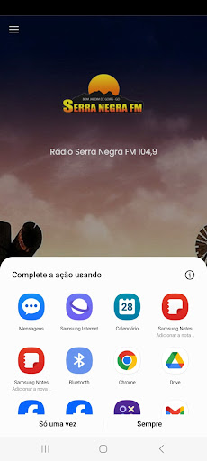 Rádio Serra Negra FM 104,9 Screen 2