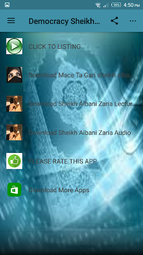 Democracy Sheikh Albani Zaria Screen 2