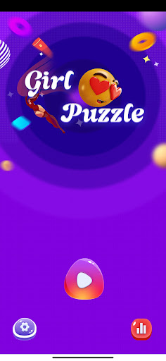 Android application Girl Puzzle screenshort