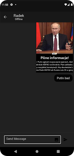 MyMessage Screen 2