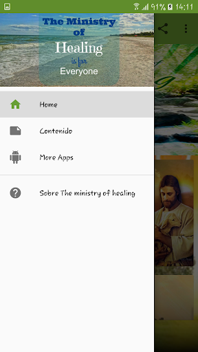 Android application The ministry of healing screenshort
