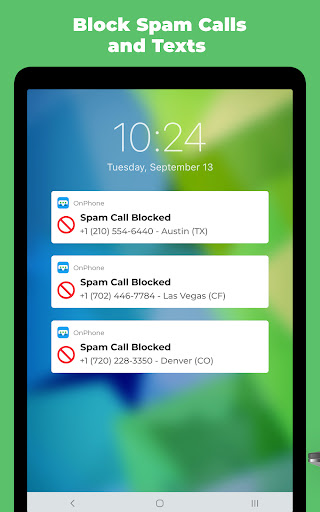 Screenshot of OnPhone - Second Phone Number