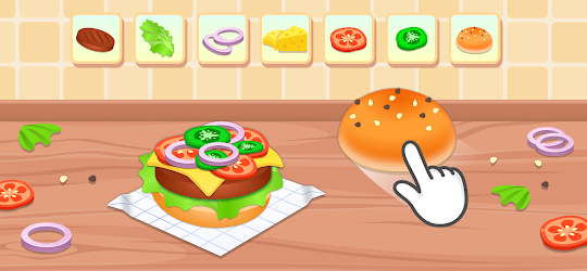 Trò chơi Trẻ Em Nấu ăn Burger