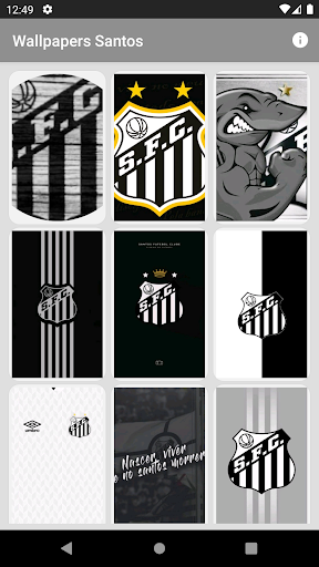 Android application Wallpapers Santos - Peixe screenshort