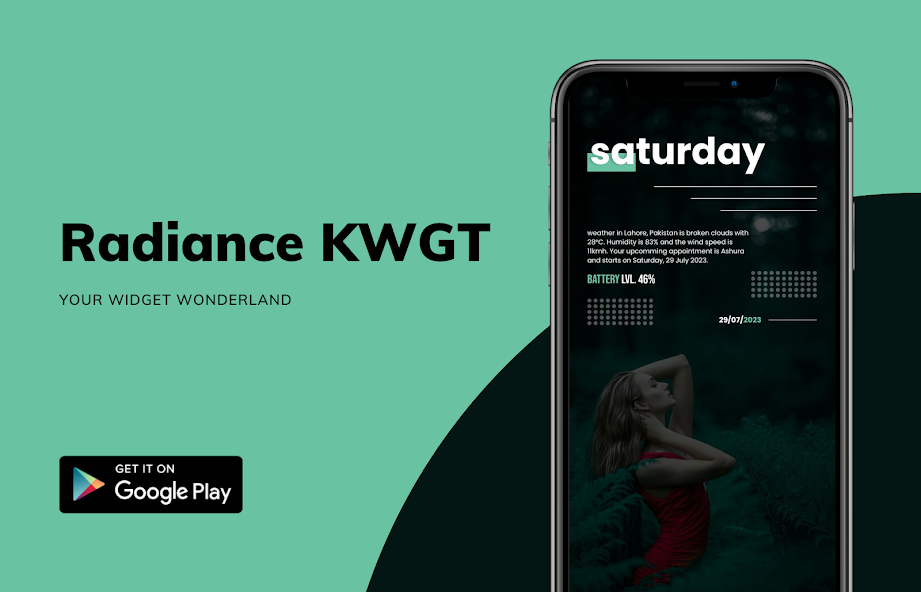 Radiance KWGT 1.0.3 APK + Mod (Unlimited money) untuk android
