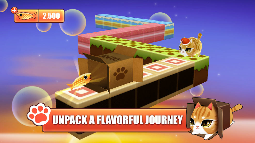Kitty in the Box 1.6.8 APK + Mod (Unlimited money) untuk android