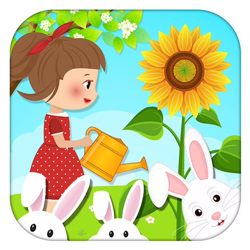 Rabbit & Flower  Icon