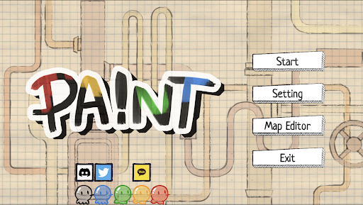 Android application Pa!nt -페인트(Paint) 색상 퍼즐 플랫포머- screenshort