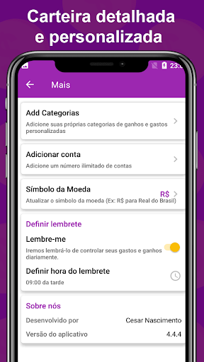 Cofrinho - Controle de Gastos Screen 3
