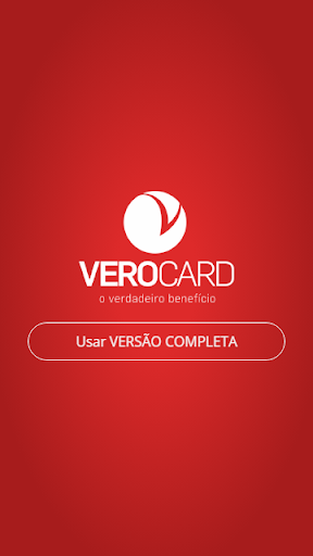 Android application Verocard Estabelecimento screenshort
