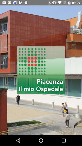 Android application PIACENZA – IL MIO OSPEDALE screenshort