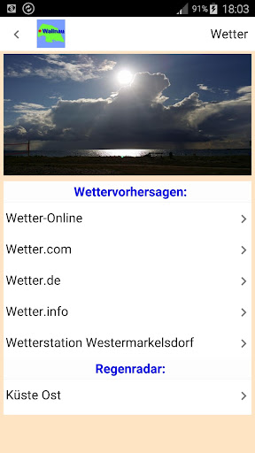 Wallnau App für den Urlaub Screen 3