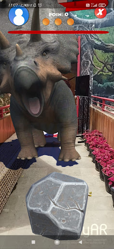 Android application Big Dino AR V.1 screenshort