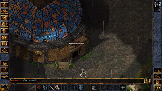 Captura de tela da edição aprimorada de Baldur's Gate